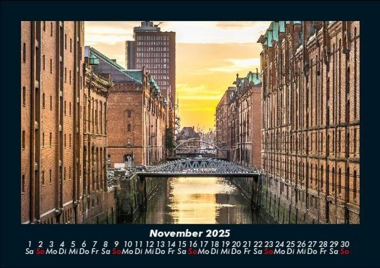 Produktbild: Hamburg 2025 Fotokalender DIN A5
