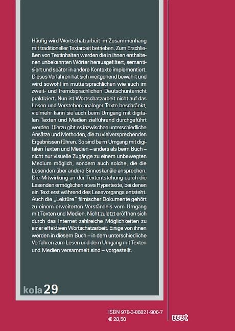Produktbild: Arbeiten am Wortschatz