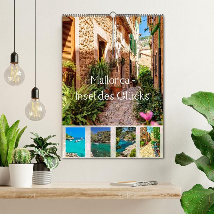 Produktbild: Mallorca - Insel des Gl&uuml;cks (Wandkalender 2026 DIN A2 hoch), CALVENDO Monatskalender
