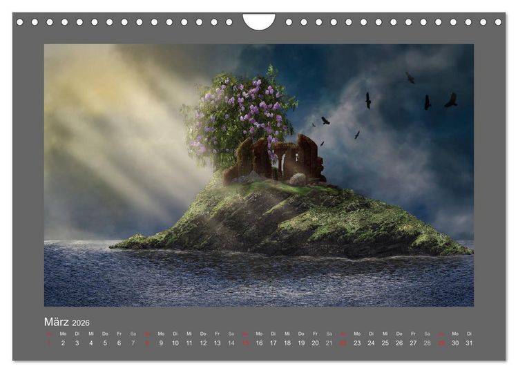 Produktbild: Zauber des Lichtes (Wandkalender 2026 DIN A4 quer), CALVENDO Monatskalender