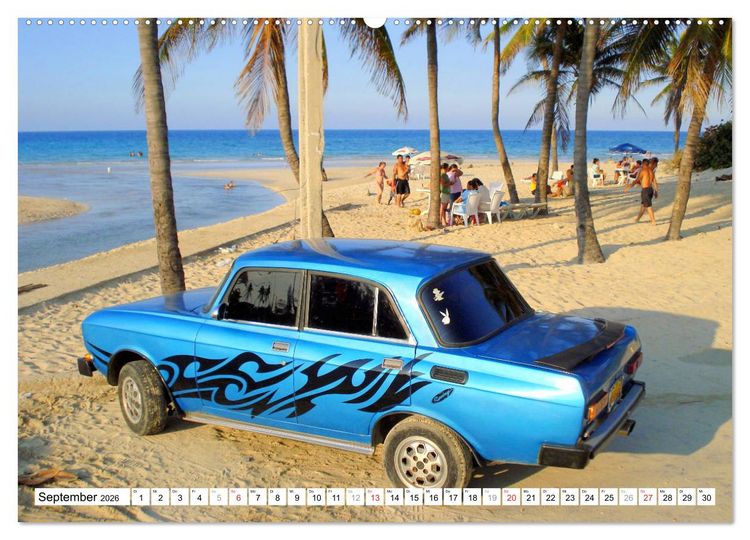 Produktbild: MOSKWITSCH - Auto-Legende der UdSSR (hochwertiger Premium Wandkalender 2026 DIN A2 quer), Kunstdruck in Hochglanz