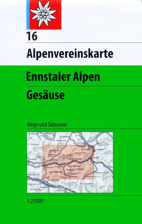 Produktbild: Ennstaler Alpen, Ges&auml;use 1:25.000