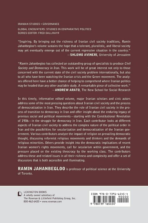 Produktbild: Civil Society and Democracy in Iran