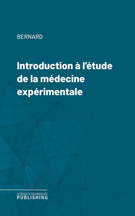 Produktbild: Introduction &agrave; l'&eacute;tude de la m&eacute;decine exp&eacute;rimentale