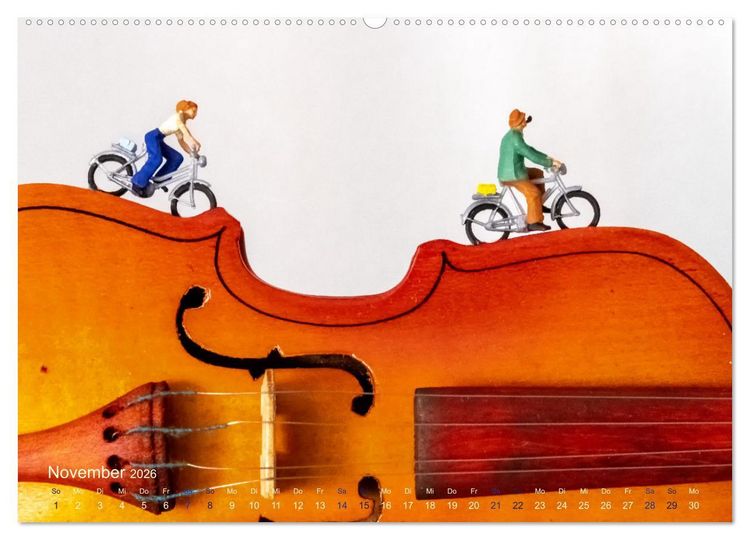 Produktbild: Es gibt Musik auf die Augen (hochwertiger Premium Wandkalender 2026 DIN A2 quer), Kunstdruck in Hochglanz