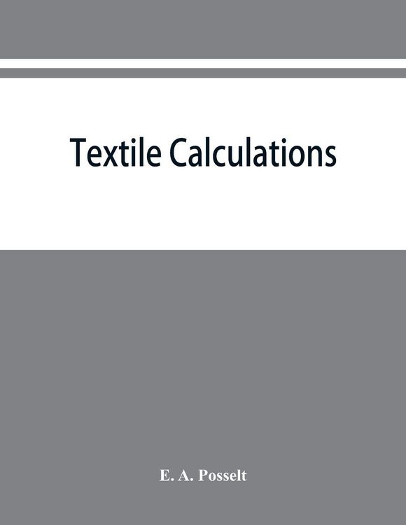 Produktbild: Textile calculations