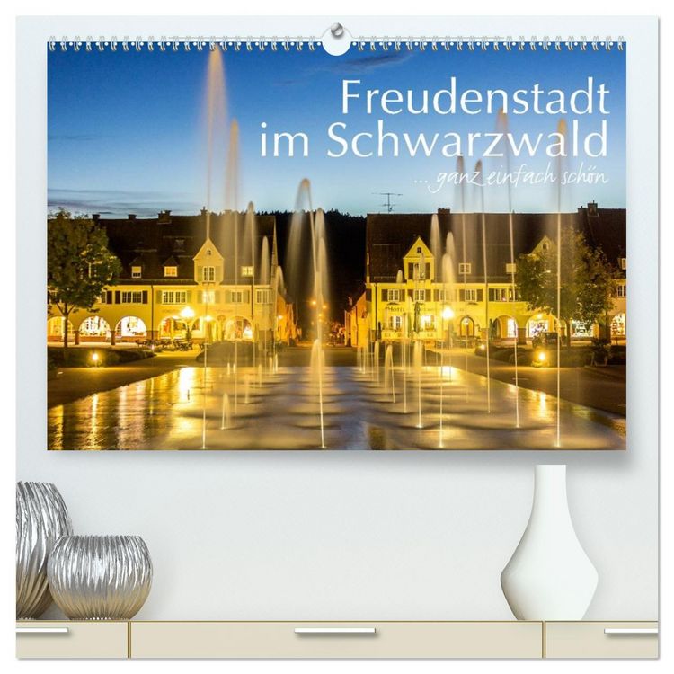 Produktbild: Freudenstadt im Schwarzwald ... ganz einfach sch&ouml;n (hochwertiger Premium Wandkalender 2026 DIN A2 quer), Kunstdruck in Hochglanz