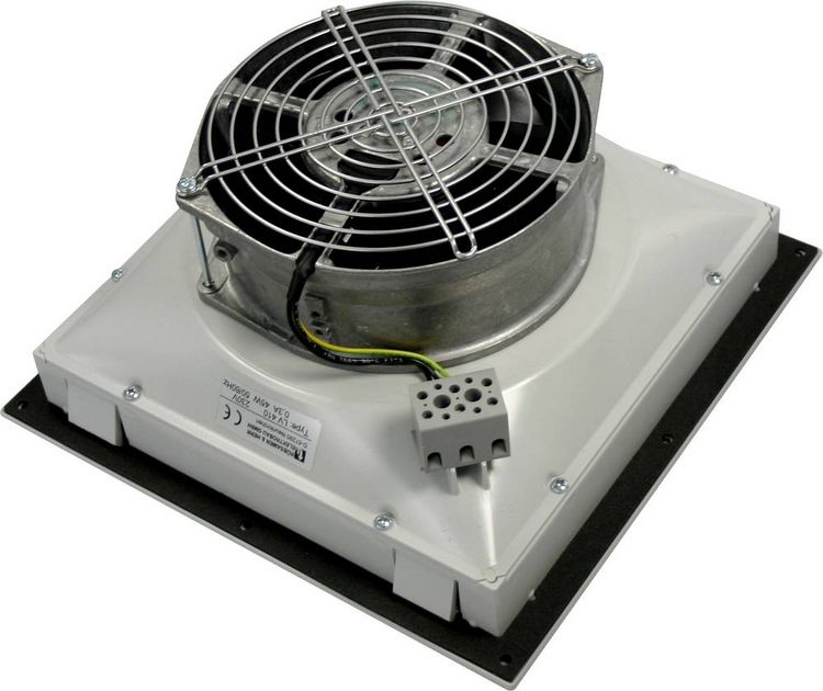 Produktbild: Elmeko LV 410 230V AC Filterl&uuml;fter 230 V/AC 45W (B x H x T) 250 x 250 x 126mm 1St.