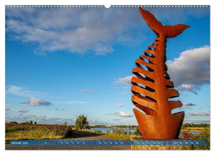 Produktbild: Greetsiel, die ostfriesische Perle und seine Umgebung (Wandkalender 2026 DIN A2 quer), CALVENDO Monatskalender