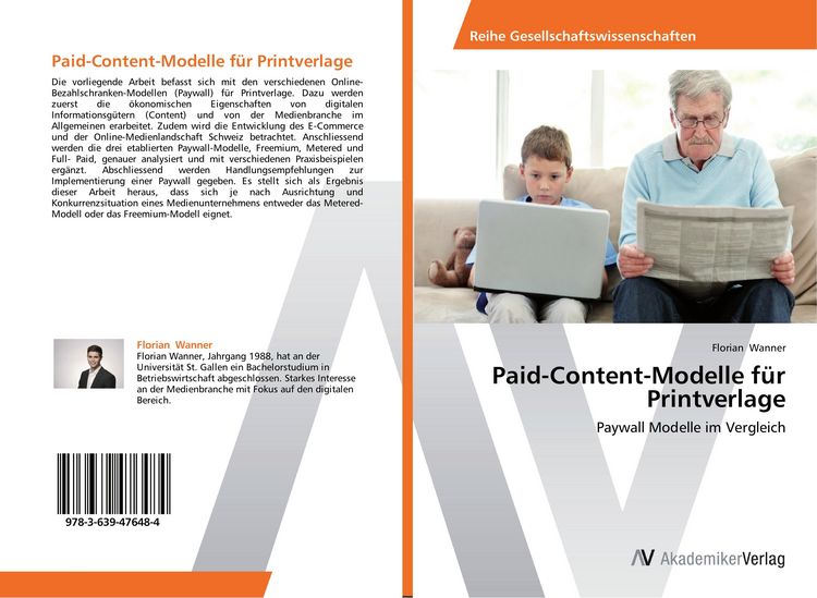 Produktbild: Paid-Content-Modelle f&uuml;r Printverlage