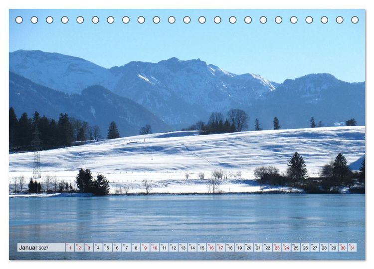 Produktbild: Erholung am See - Die sch&ouml;nsten Seen in Deutschland (Tischkalender 2027 DIN A5 quer), CALVENDO Monatskalender