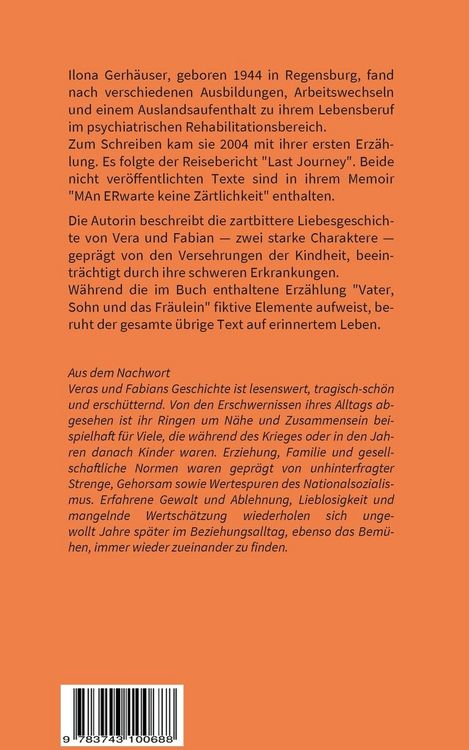 Produktbild: MAn ERwarte keine Z&auml;rtlichkeit