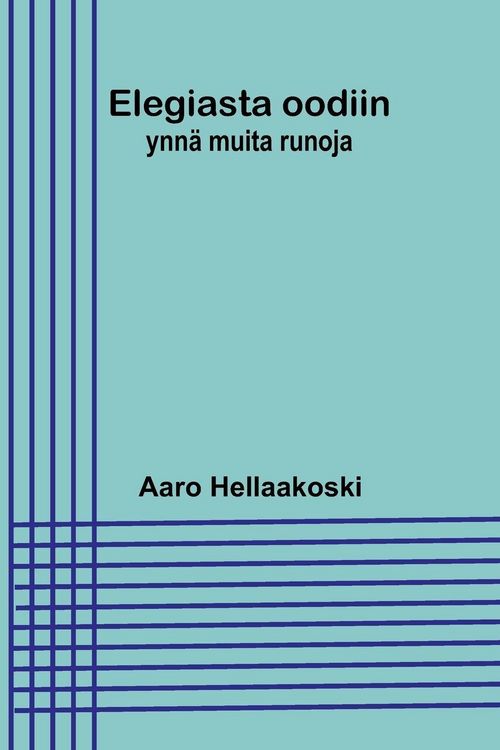 Produktbild: Elegiasta oodiin