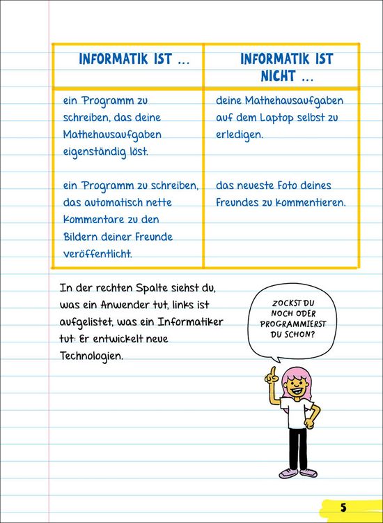 Produktbild: Big Fat Notebook - Alles, was du f&uuml;r Informatik brauchst - Das Starterkit f&uuml;r angehende Programmierer