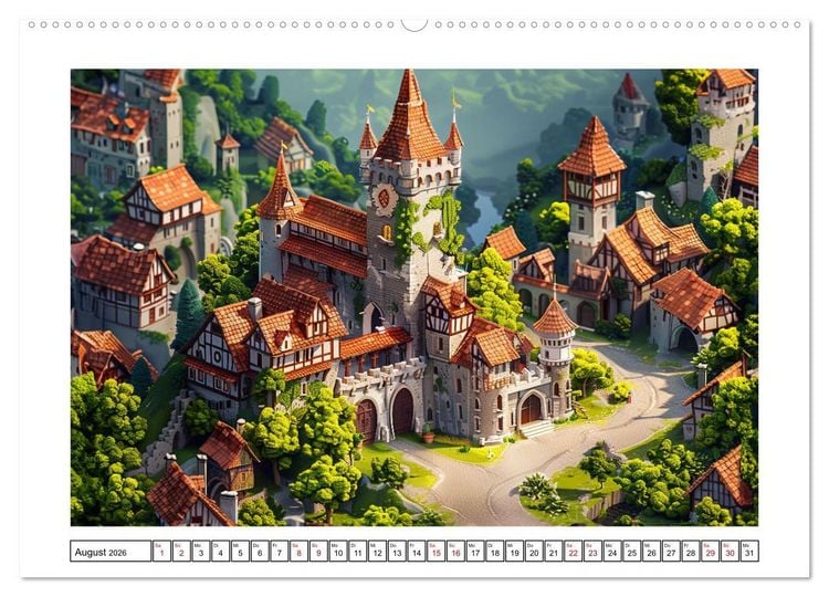 Produktbild: Mit den Augen spazieren gehen (hochwertiger Premium Wandkalender 2026 DIN A2 quer), Kunstdruck in Hochglanz