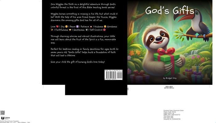 Produktbild: God's Gifts with Wiggles the Sloth