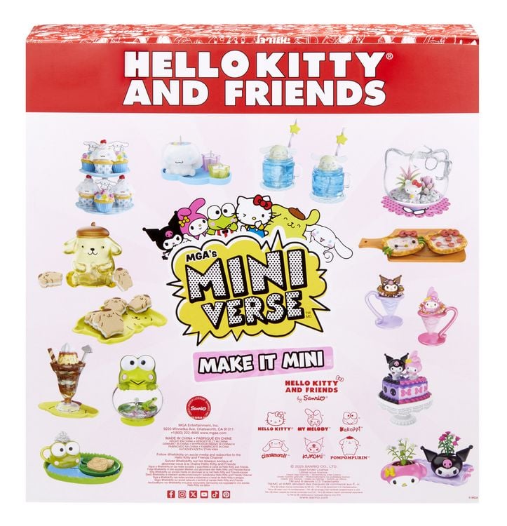 Produktbild: MGA's Miniverse - Make It Mini SANRIO Series 2 Asst in PDQ