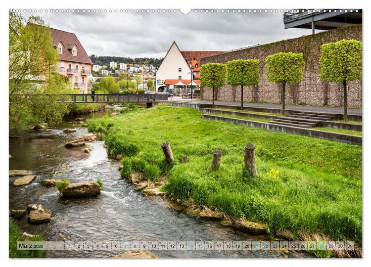 Produktbild: Nagold (hochwertiger Premium Wandkalender 2026 DIN A2 quer), Kunstdruck in Hochglanz
