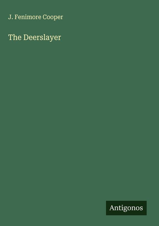 Produktbild: The Deerslayer