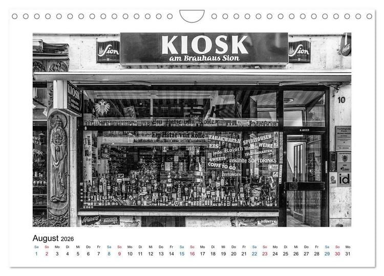 Produktbild: K&ouml;ln. 12 Orte - 1 Stadt (Wandkalender 2026 DIN A4 quer), CALVENDO Monatskalender