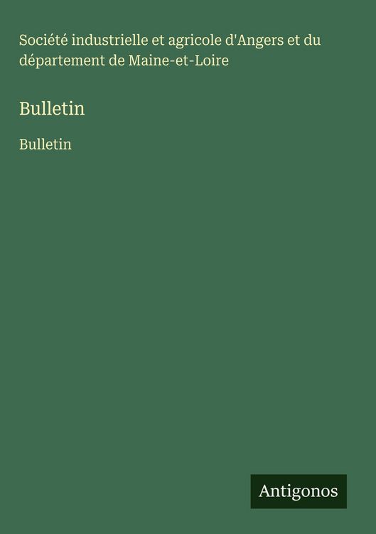 Produktbild: Bulletin