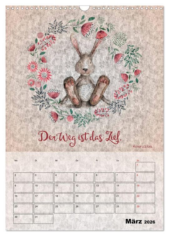 Produktbild: Lebensweisheiten zum Reflektieren (Wandkalender 2026 DIN A3 hoch), CALVENDO Monatskalender
