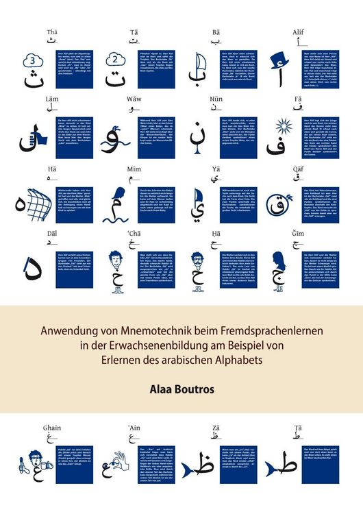 Produktbild: Anwendung von Mnemotechnik beim Fremdsprachenlernen in der Erwachsenenbildung am Beispiel von Erlernen des arabischen Alphabets