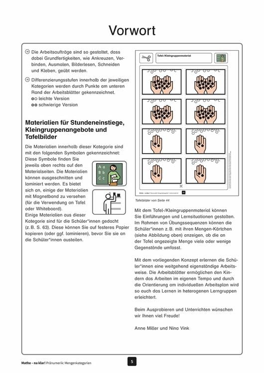 Produktbild: Mathe - na klar! Pr&auml;numerik: Mengenkategorien