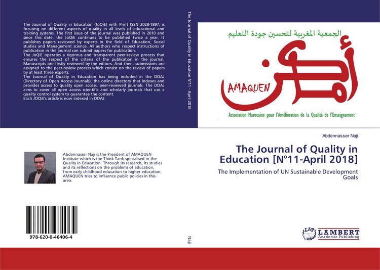 Produktbild: The Journal of Quality in Education [N&deg;11-April 2018]