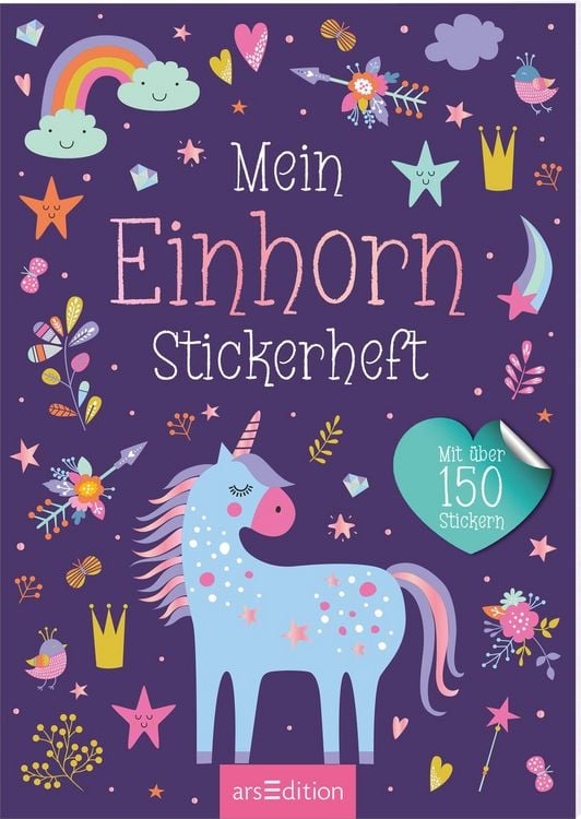 Produktbild: Mein Einhorn-Stickerheft
