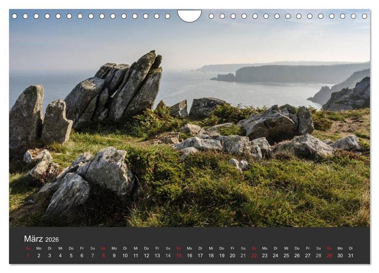 Produktbild: Bretagne - Cap Sizun (Wandkalender 2026 DIN A4 quer), CALVENDO Monatskalender