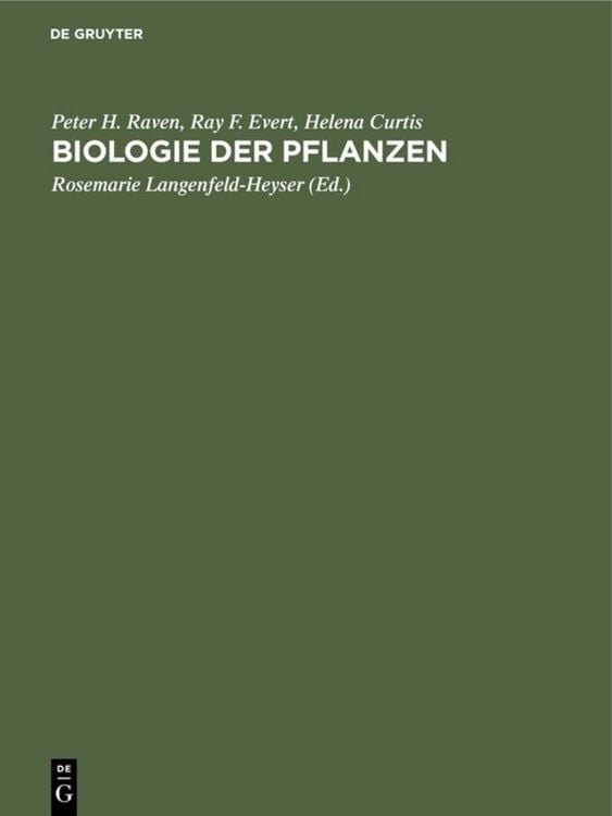 Produktbild: Biologie der Pflanzen