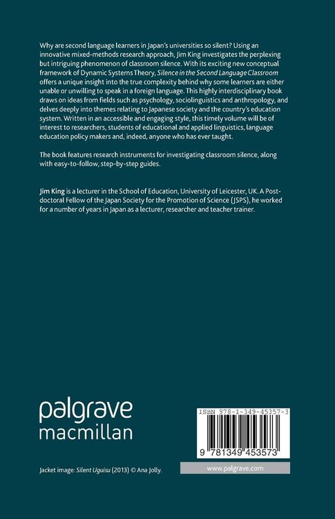 Produktbild: Silence in the Second Language Classroom