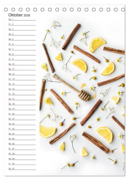 Produktbild: Naturheilmittel Honig - Kalender & Terminplaner (Tischkalender 2026 DIN A5 hoch), CALVENDO Monatskalender