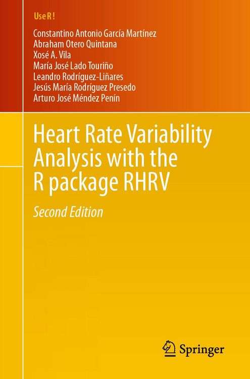 Produktbild: Heart Rate Variability Analysis with the R package RHRV