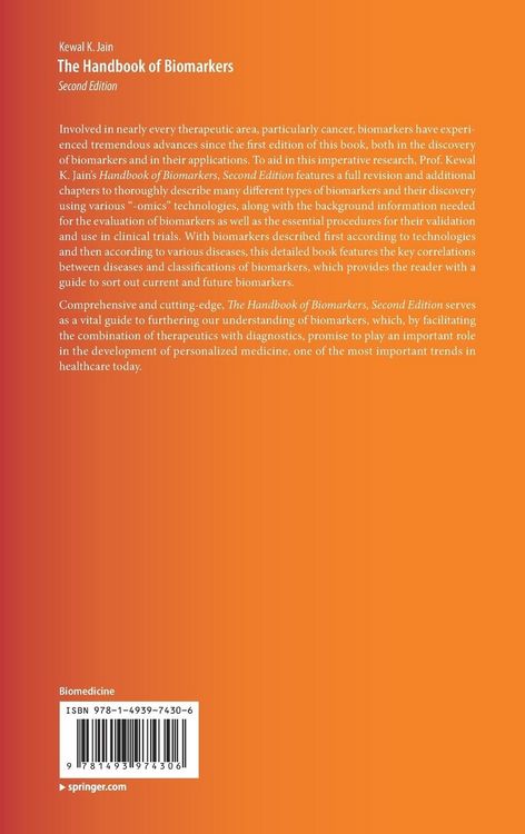 Produktbild: The Handbook of Biomarkers