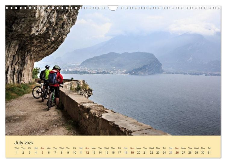Produktbild: Riva del Garda - the pearl of Lake Garda (Wall Calendar 2026 DIN A3 landscape), CALVENDO 12 Month Wall Calendar