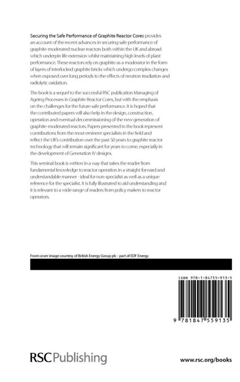 Produktbild: Securing the Safe Performance of Graphite Reactor Cores