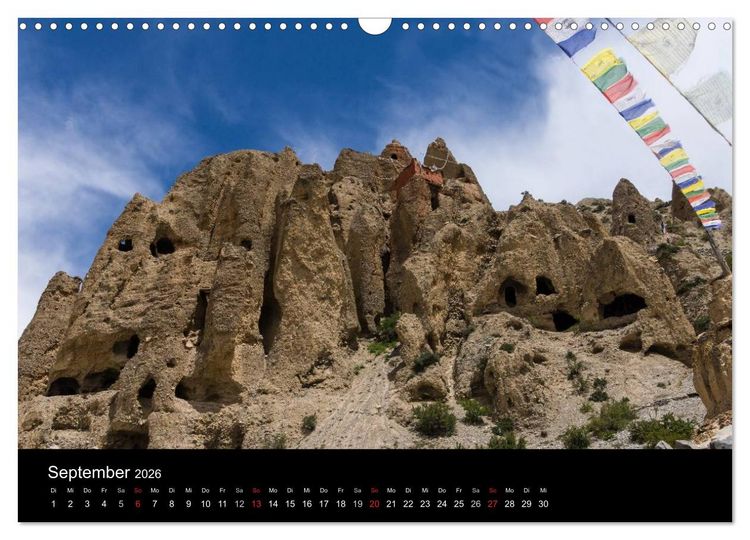 Produktbild: Buddhismus im Himalaya (Wandkalender 2026 DIN A3 quer), CALVENDO Monatskalender
