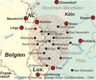 Produktbild: 24 Wanderungen Eifel Nord
