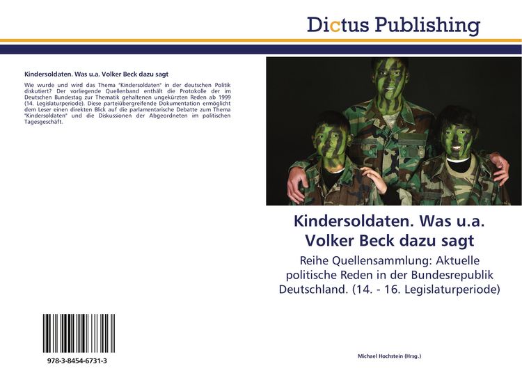 Produktbild: Kindersoldaten. Was u.a. Volker Beck dazu sagt