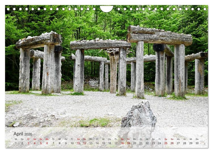 Produktbild: Alpenwelten-Zwischen Wetterstein und Karwendel (Wandkalender 2026 DIN A4 quer), CALVENDO Monatskalender