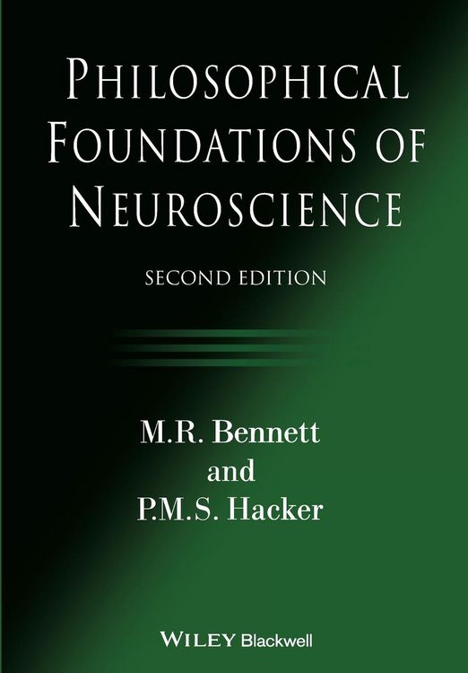 Produktbild: Philosophical Foundations of Neuroscience