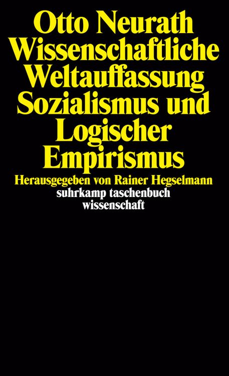 Produktbild: Wissenschaftliche Weltauffassung, Sozialismus und Logischer Empirismus