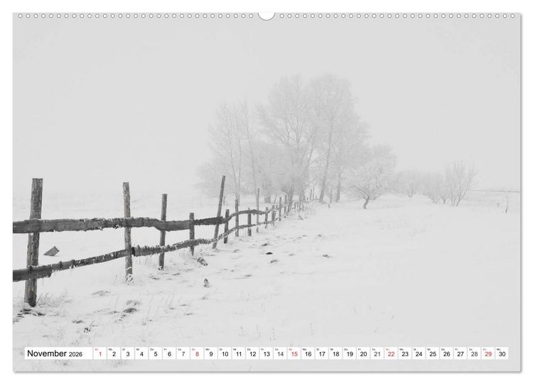Produktbild: Winterm&auml;rchen Landschaften im Schnee (hochwertiger Premium Wandkalender 2026 DIN A2 quer), Kunstdruck in Hochglanz