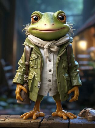 Produktbild: CALVENDO Puzzle Frosch Hugo | 2000 Teile Lege-Gr&ouml;&szlig;e 90x67cm Foto-Puzzle f&uuml;r gl&uuml;ckliche Stunden