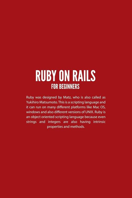 Produktbild: Ruby on Rails For Beginners