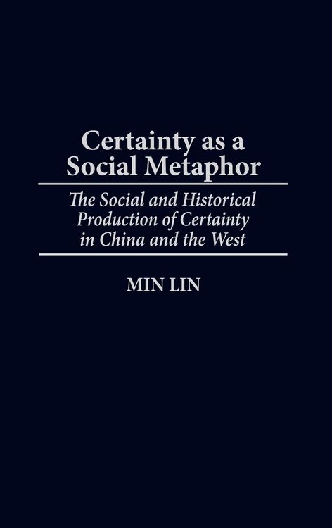 Produktbild: Certainty as a Social Metaphor