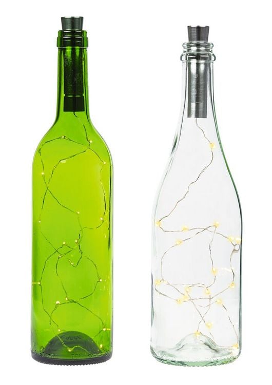 Produktbild: Blatt & Bl&uuml;te Flaschenlicht