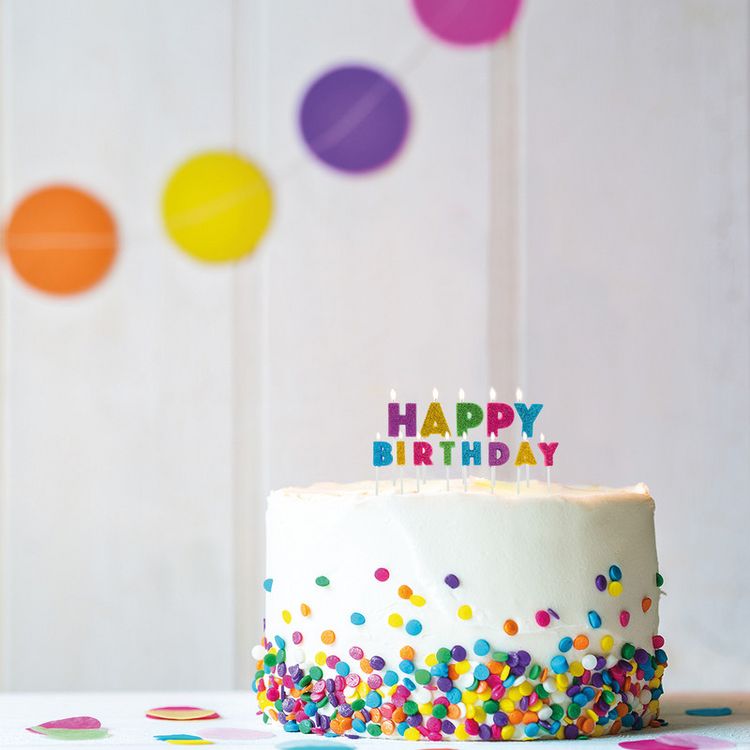 Produktbild: TRENDHAUS&reg; Geburtstagskerzen Happy Birthday Fun Mini